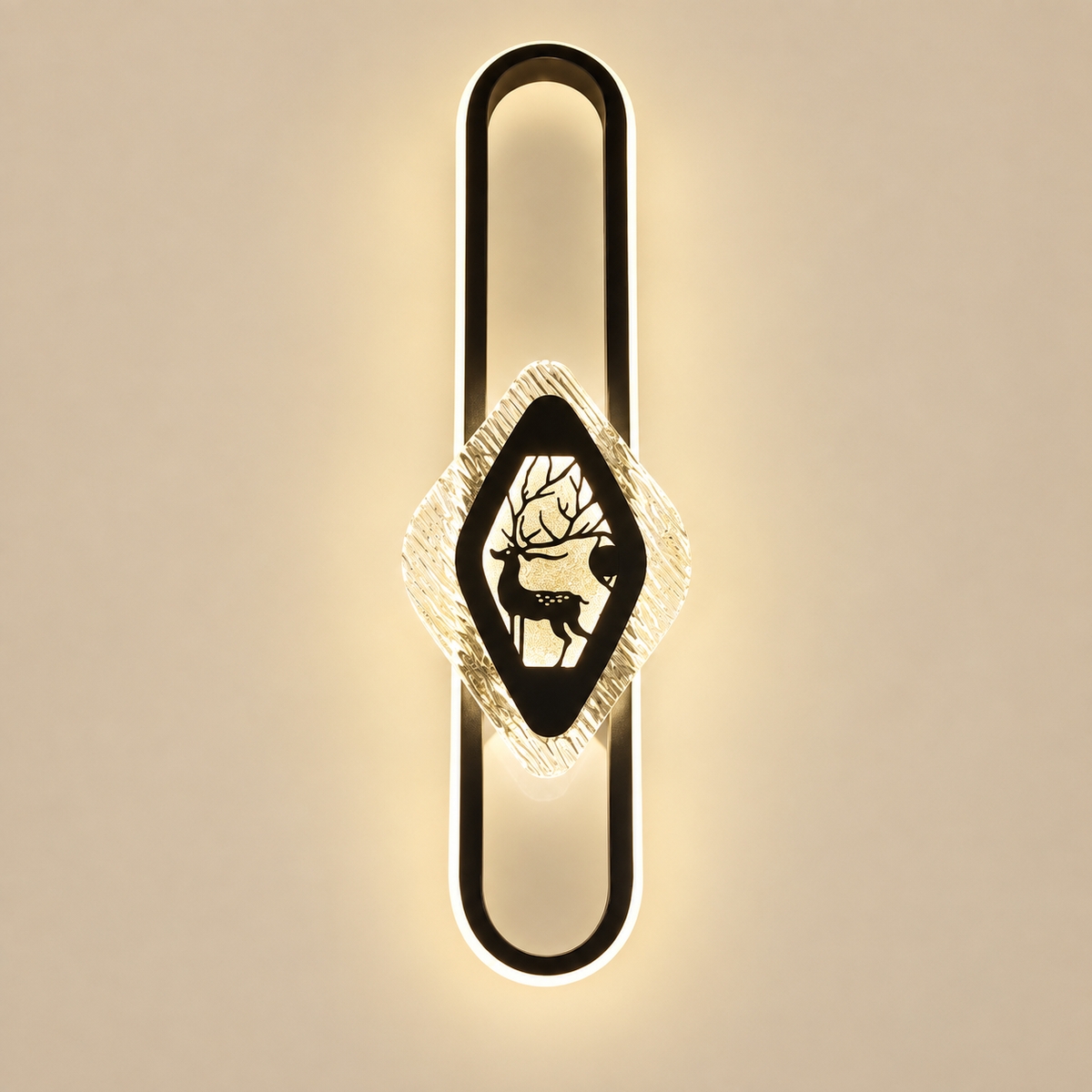 Decorative deer design wall light for modern home