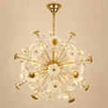 Modern crystal dandelion chandelier