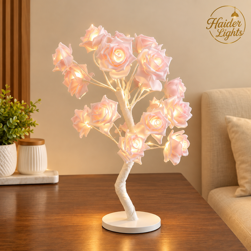 Rose Tree Table Lamp – Luxury Decorative Bedside Light