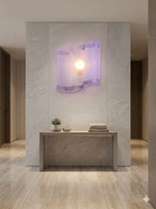 Frosted Glass Wall Lamp – Modern Fancy Light for Home Decor
