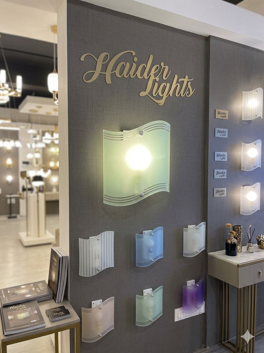Frosted Glass Wall Lamp – Modern Fancy Light for Home Decor